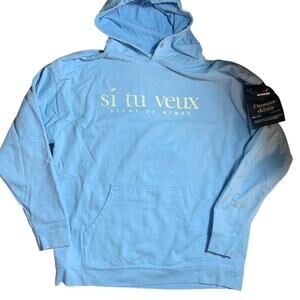 Si tu veux men’s hoodie size 2XL